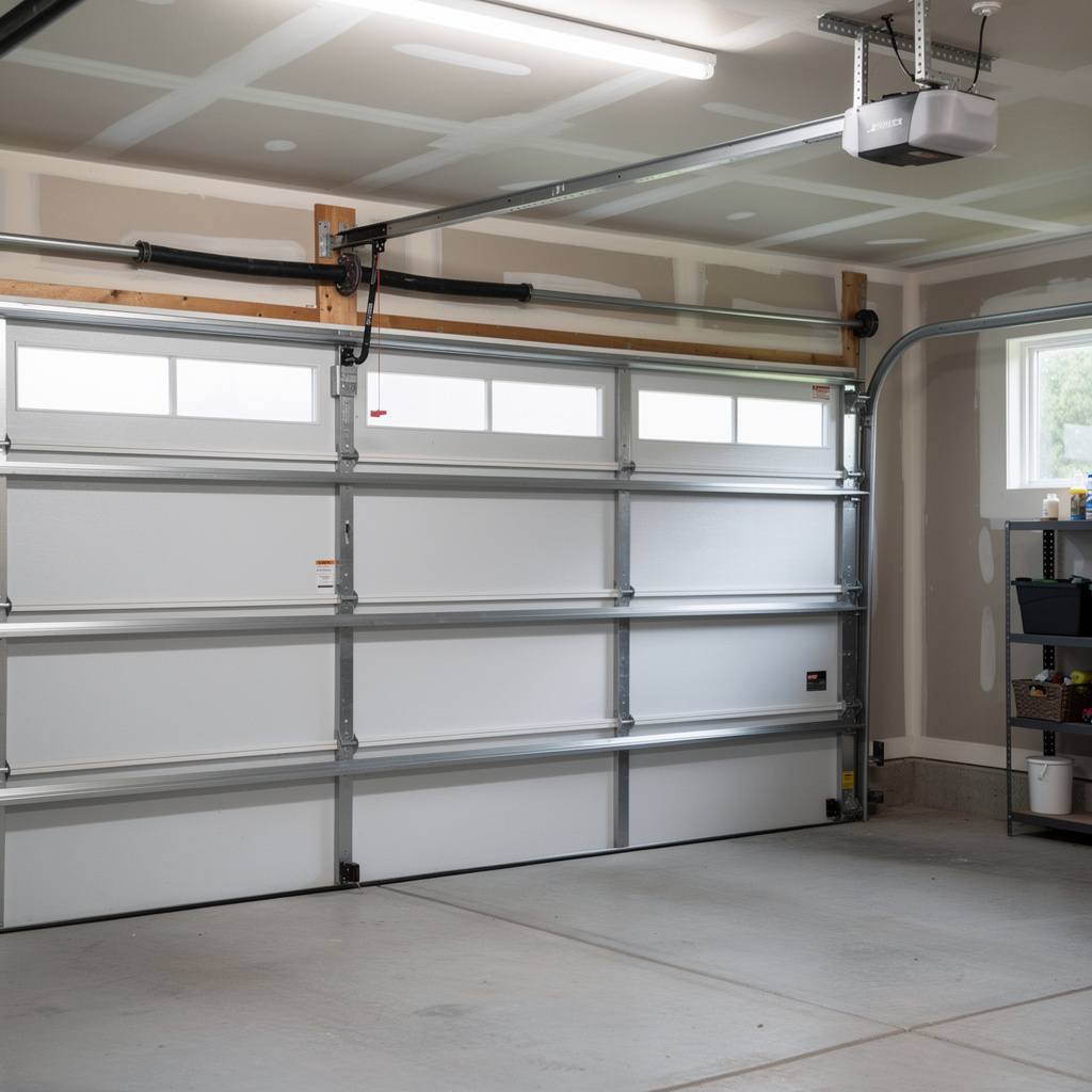 New garage door on Honolulu home